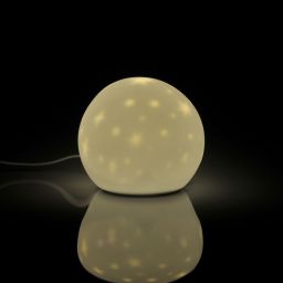 Goldlux Moon lampa stołowa 1x1 W biała 312983