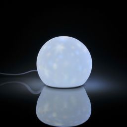 Goldlux Moon lampa stołowa 1x1 W biała 312983