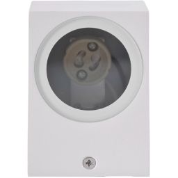 Goldlux Boston kinkiet zewnętrzny 1x10 W biały 313379