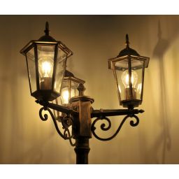 Goldlux Liguria lampa stojąca zewnętrzna 3x20 W patyna 313430