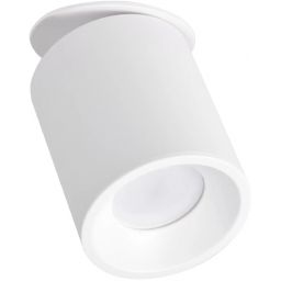 Goldlux Haron lampa podsufitowa 1x10 W biała 314185