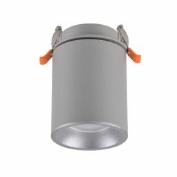 Goldlux Haron lampa podsufitowa 1x10 W szara 314208