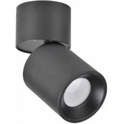 Goldlux Nixa lampa podsufitowa 1x10 W czarna 314246