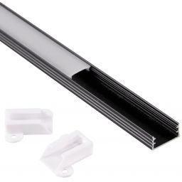 Goldlux profil do taśmy LED czarny 316158