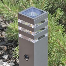 Goldlux Teksas lampa stojąca zewnętrzna 1x12 W grafitowa 317933