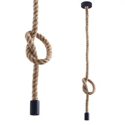 Goldlux Rope lampa wisząca 1x12 W beżowa 321909