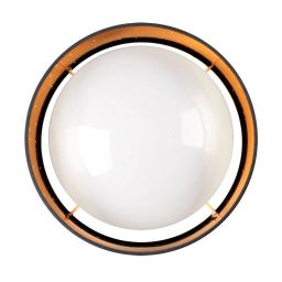 Goldlux Tuluza plafon 1x24 W czarny 323149