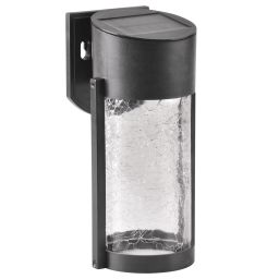 Goldlux Vetro kinkiet solarny 1x W czarny-przezroczysta 323156