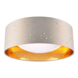 Goldlux Tuluza plafon 1x18 W szary 323224