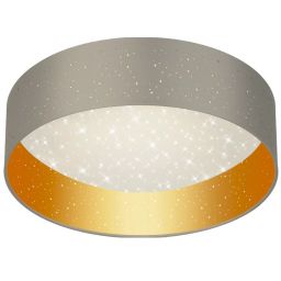 Goldlux Tuluza plafon 1x24 W szary 323231