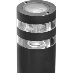 Goldlux Rino lampa stojąca zewnętrzna 1x12 W czarna 324009