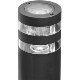 Goldlux Rino lampa stojąca zewnętrzna 1x12 W czarna 324016