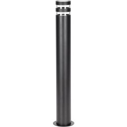 Goldlux Rino lampa stojąca zewnętrzna 1x12 W czarna 324016