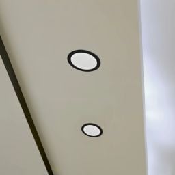 Goldlux Rigel LED lampa do zabudowy 1x4,8 W czarna 324108