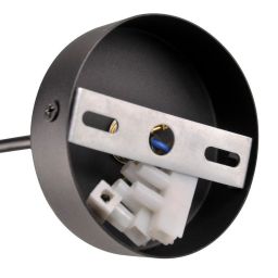 Goldlux Bamboo lampa wisząca 1x10 W czarna 324320