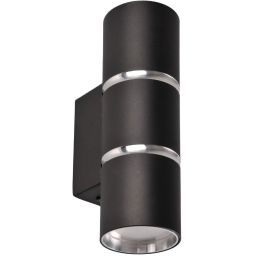 Goldlux Bamboo kinkiet 2x10 W czarny 324344