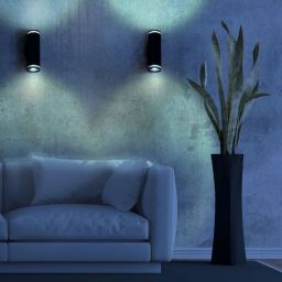 Goldlux Paris kinkiet 2x10 W czarny 324382