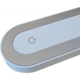 Goldlux Madera lampa biurkowa 1x7 W biała-srebrna 324955