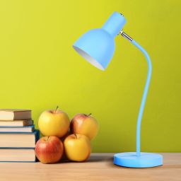 Goldlux Mimi lampa biurkowa 1x10 W niebieska 325174