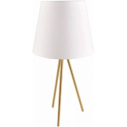 Goldlux Elena lampa stołowa 1x20 W biała 325525