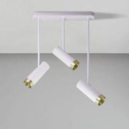 Goldlux Porto lampa podsufitowa 3x10 W biała 326065