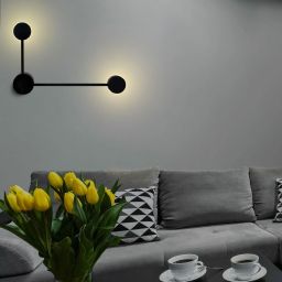 Goldlux Joy kinkiet 2x10 W czarny 326294