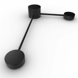 Goldlux Joy kinkiet 2x10 W czarny 326294