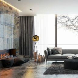 Goldlux Matylda lampa stojąca 1x20 W czarna 327291