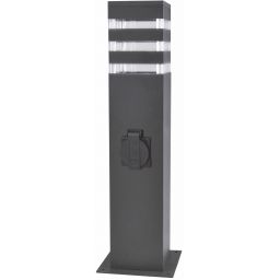 Goldlux Teksas lampa stojąca zewnętrzna 1x20 W grafitowa 327970