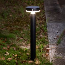 Goldlux Gwinea lampa stojąca zewnętrzna 1x4,5 W czarny mat 329790