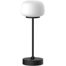 Goldlux Gwinea lampa stołowa 1x2 W biała-czarna 329875