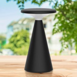 Goldlux Paros lampa stołowa czarna 329981