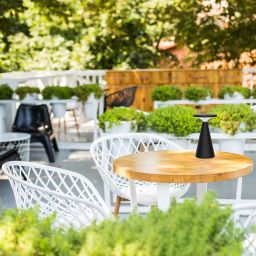 Goldlux Paros lampa stołowa czarna 329981