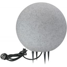 Goldlux Argento lampa stojąca zewnętrzna 1x25 W szara 330345