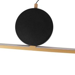 Goldlux Florentyna lampa wisząca 2x48 W złota 333902