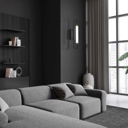 Goldlux Felicja kinkiet 1x10 W czarny 333988