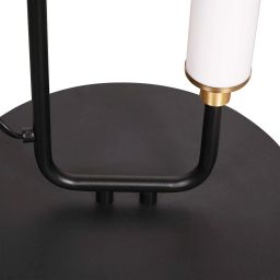 Goldlux Felicja lampa stojąca 1x24 W czarna 334008