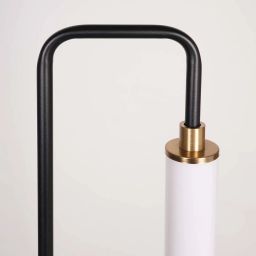 Goldlux Felicja lampa stojąca 1x24 W czarna 334008