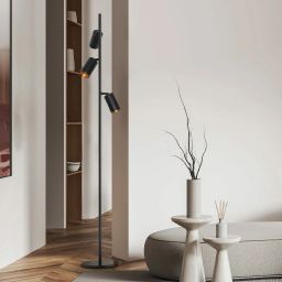 Goldlux Maribel lampa stojąca 3x12 W czarna 326577