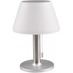 Goldlux Viola lampa solarna stołowa 1x W biały-srebrny 325457