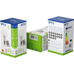 GTV żarówka LED 1x9 W 3000 K E27 LD-PC2A60RGBW-9W
