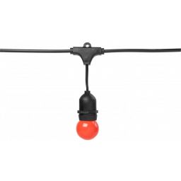 GTV girlanda zewnętrzna 10x10 W czarna AE-GIR10-10