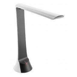 GTV lampa biurkowa 1x4 W biała LB-FLOW4W-06-DEC