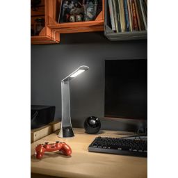 GTV lampa biurkowa 1x4 W biała LB-FLOW4W-06-DEC