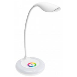 GTV Galactic lampa biurkowa 1x5 W biała LB-GAL5WRU-10