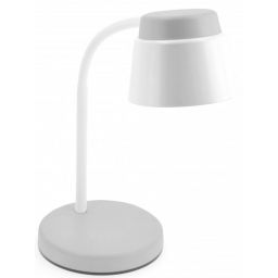 GTV Helin lampa biurkowa 1x6 W biała-szara LB-HEL6W-15-DEC