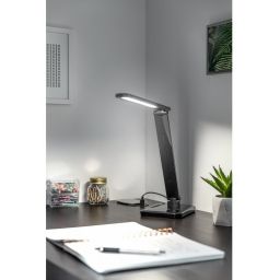 GTV Hikari lampa biurkowa 1x6 W czarna LB-HIK6WCCT-10