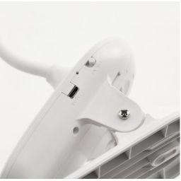 GTV lampa biurkowa 1x4 W biała LB-RIN4W-00-DEC