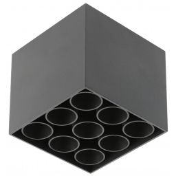 GTV Artemida lampa podsufitowa 1x20 W czarna LD-ATM20WCK-NB