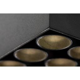 GTV Artemida lampa podsufitowa 1x20 W czarna LD-ATM20WCK-NB